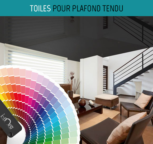 Toiles pour plafond tendu