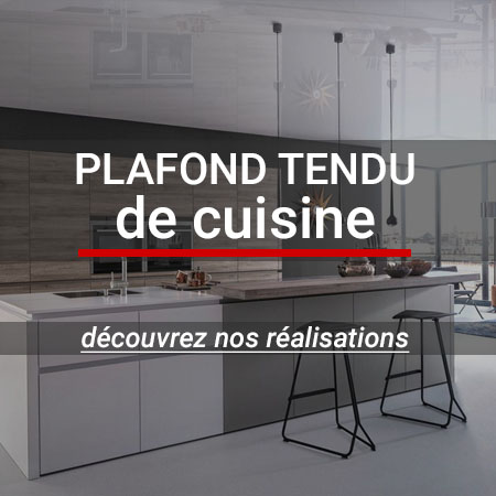 plafond tendu de cuisine